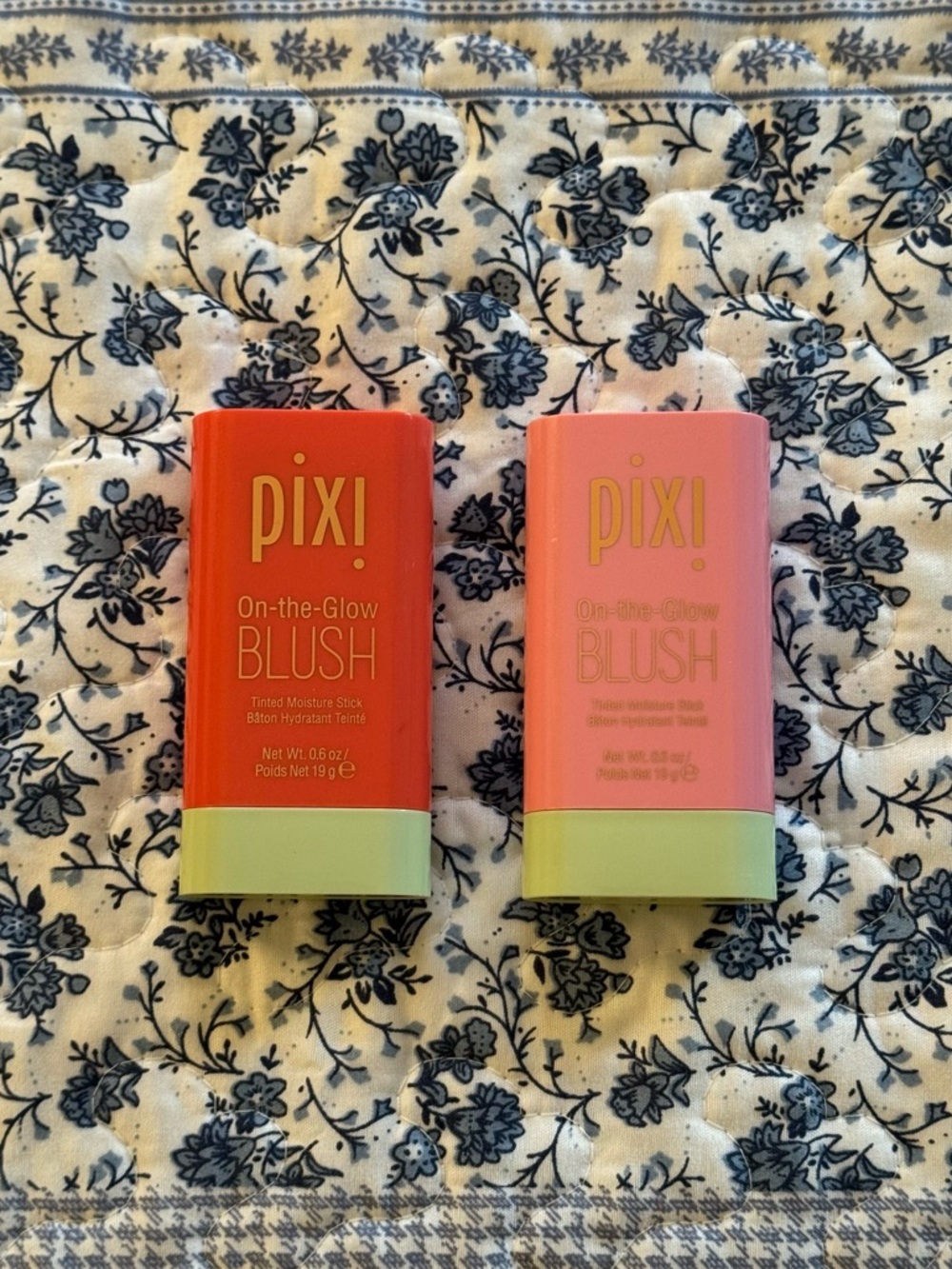 Pixi On The Glow Blush Sticks - Juicy & Fleur